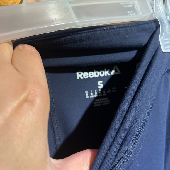 Small Navy Reebok Capris - Picture 3 of 6
